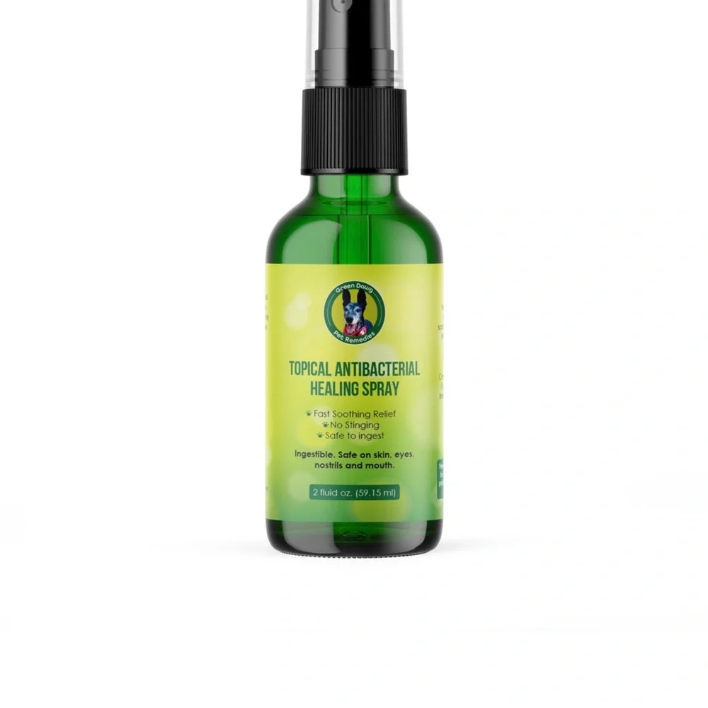 Green Dawg Happy Paws Spray Silver Healing Antibacterial For Dogs and Humans